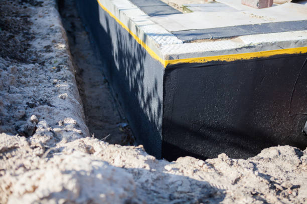 Residential Waterproofing installation at a Painesville, OH home by SJ Waterproofing Pros